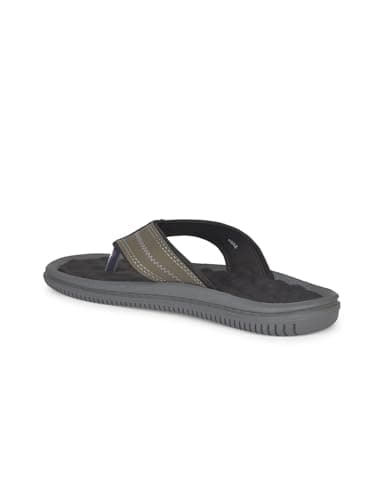 Bata Joy Men's Green Flip Flops - 10 UK (8717039) 3