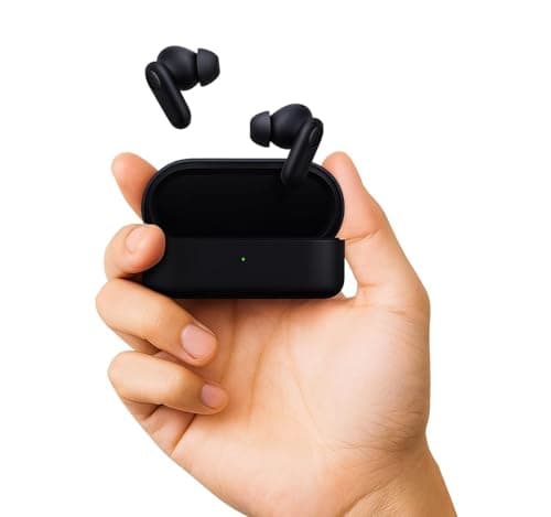Nord Buds 2R True Wireless Earbuds with 12.4mm Drivers Compatible with OnePlus, 38H Playback, Dual Mic AI Clear Calls, Bluetooth 5.3, IP55 Water Resistance, Fast Pairing (Deep Grey) 3