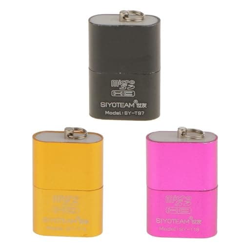 VELURA High Speed Mini USB 2.0 Micro SD TF T-Flash Memory Card Reader Adapter Gold|Computers/Tablets & Networking | Laptop & Desktop Accessories | Memory Card Readers & Adapters