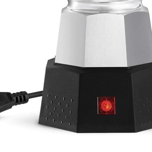 Bialetti Moka Elettrika Coffee Machine/Electric Espresso Maker/Percolator/Filter Coffee Maker: (2 Cups - 90ml) Italian Made 2