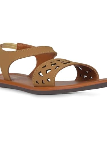 Bata Aditi Sandal Women's Beige Sandals - 6 UK (5618578) 5