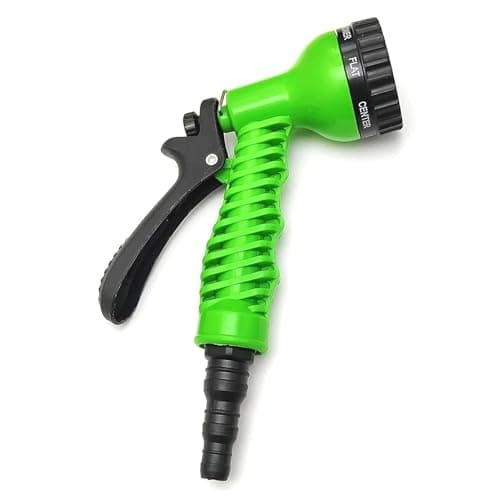 GLUN ® Plastic 7 in 1 Garden Hose Spray, Washing Car 7 Adjustable Sprays, Multi Useability Watering Plants, Car, Gardening & Homes