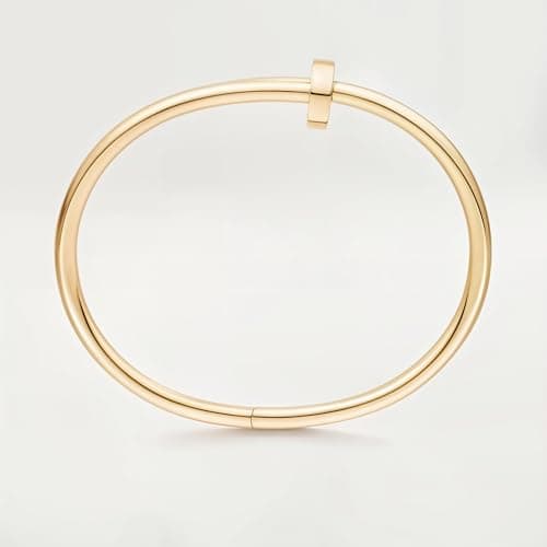 CLEO Be Bold Be You Chunky Gold-Plated Cuff Bracelet Kada for Women | Bold Open Bangle | Anti-Tarnish, Hypoallergenic Fashion Jewellery | Premium Statement Piece 5