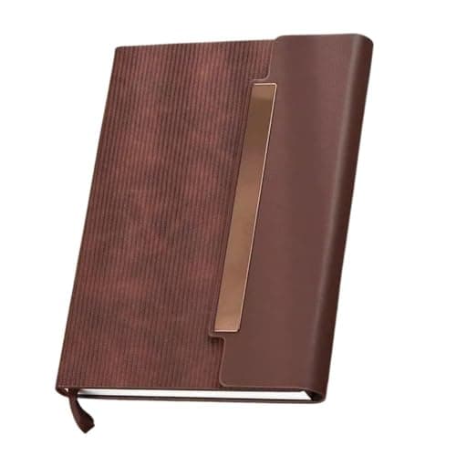 CAVALO - Be Unique PU Leather Diary with Magnetic Flap Closure. Daily Notes, Notepad for Men and Women. Undated and Lined Pages. Size A5. 200 Pages. Perfect for Office, Journaling, Travel & Gifting. (