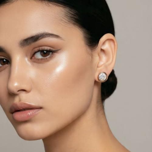 Nilu's Collection Daily Use, Light Weight Small Stud Earrings| Perfect for Baby Girls, Office Goers 2