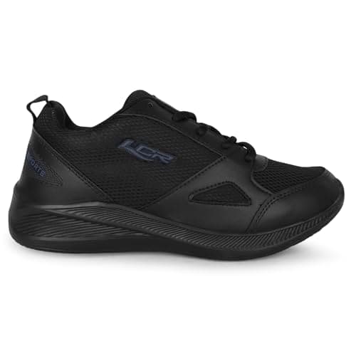 Lancer Mens WONDER-6-FBLK Black Running Shoe, 10 2