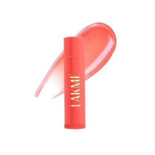 Lakme Lip Love Care Stick Apricot, with 10% Vitamin E Complex, nourished with Shea & Cocoa Butter and enriched with Almond & Jojoba Oil for 24hr moisturization in just 1 swipe, with SPF 15, 4.5g 2