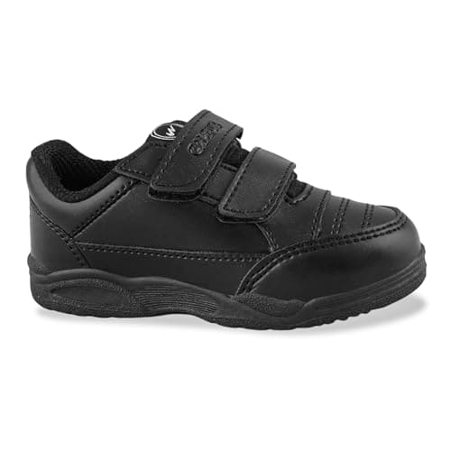 Campus Kids CS-1260VB BLK School Shoes - 11UK/India 1 Pair 2