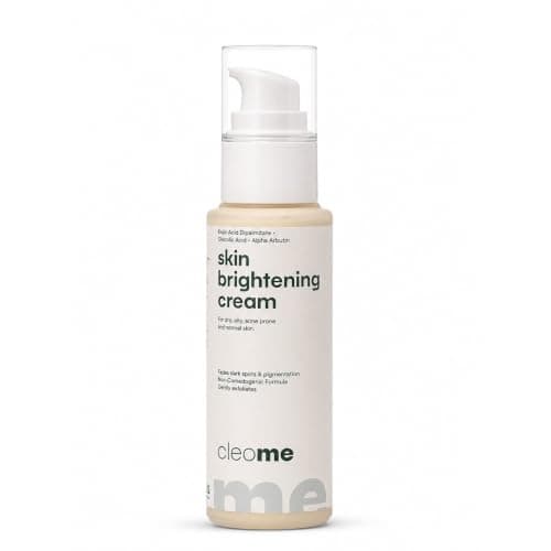 Cleome Skin Brightening Cream for Women & Men with Kojic Acid, Glycolic Acid & Alpha Arbutin | Pigmentation Cream for Dark Spots & Uneven Tone | Non-Comedogenic | Dry, Oily, Acne Prone & Normal Skin |