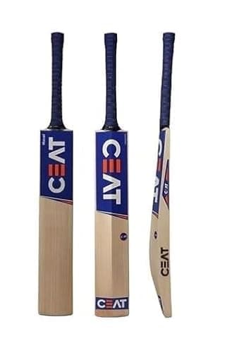 Pro Primium Popular Willow Cricket Bat – Lightweight Pickup, Strong Blade, Ideal for Soft & Hard Tennis Ball Practice & Match (P_CEAT)