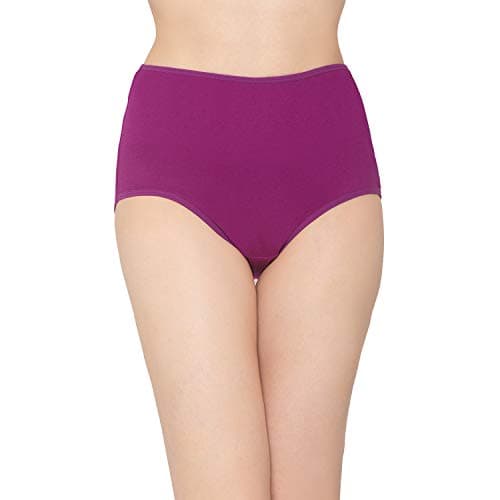 MomToBe Women's Cotton High Waist Multicolor Maternity Panty/Pregnancy Panty/Maternity Underwear/Maternity Panties Over Bump Combo- Pack of 3 (XXX-Large & Multi-Coloured) 4