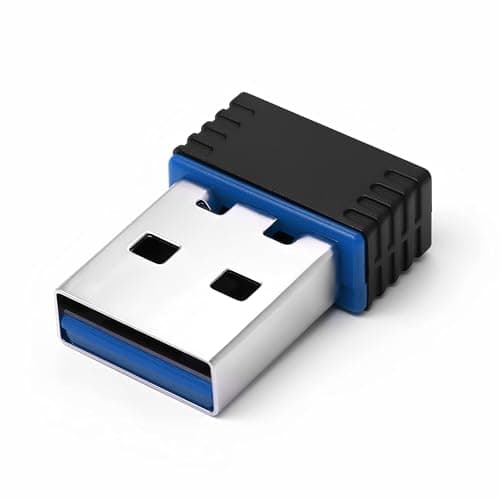 ZEBRONICS ZEB-USB150WF1 WiFi USB Mini Adapter Supports 150 Mbps Wireless Data, Comes with Advanced Security WPA/WPA2 encryption Standards 2