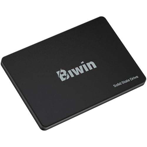 Biwin M100 128GB SSD 2.5" SATA III High Speed 500MB/s Internal SSD Heavy Duty Low Power Consumption Shock Proof PS4 Compatible 3 Years Warranty 4