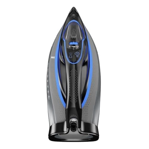 Havells Athena 3000 W Steam Iron with Smart i Sense Technology(No Fabric Burn), 2X Auto Shut Off, Vertical, Horizontal Ironing, Anti Drip, Self-Cleaning&Anti Scale Technology. (Black Blue), 3000 Watts 3