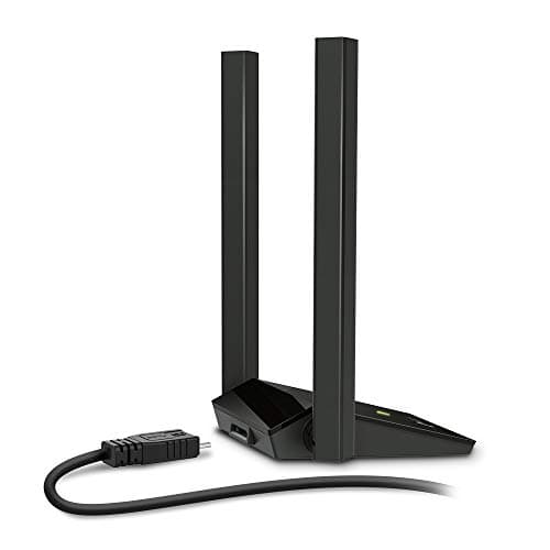 TP-Link USB WiFi Adapter for PC (Archer T4U Plus)- AC1300Mbps Dual Band Wireless Network Adapter for Desktop with 2.4GHz/5GHz High Gain 5dBi Antennas, Supports Windows 10/8.1/8/7,Mac OS 2