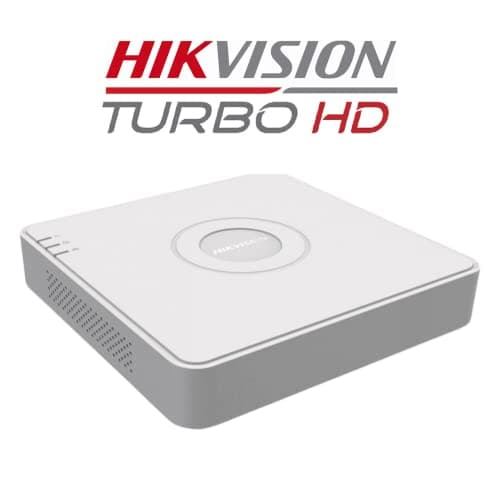 HIKVISION Full HD 4 Channel DVR with 2 MP 4 Outdoor Cameras [COLOR NIGHT VISION + BUILT-IN AUDIO MIC + SMART DUAL LIGHT + MOTION DETECTION] + 1 TB HDD + 4 Ch SMPS, USEWELL CCTV Cable+BNC/DC Set, WHITE 4