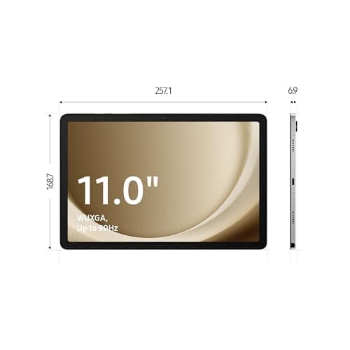 Samsung Galaxy Tab A9+ 27.94 cm (11.0 inch) Display, RAM 4 GB, ROM 64 GB Expandable, Wi-Fi+5G, Tablet, Silver 4