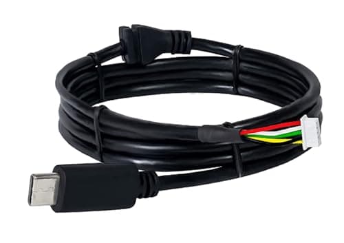 JGD PRODUCTS Type C Cable Biometric Scanner Mantra Cable, Replacement Cable for Mantra MFS100 (Type C)