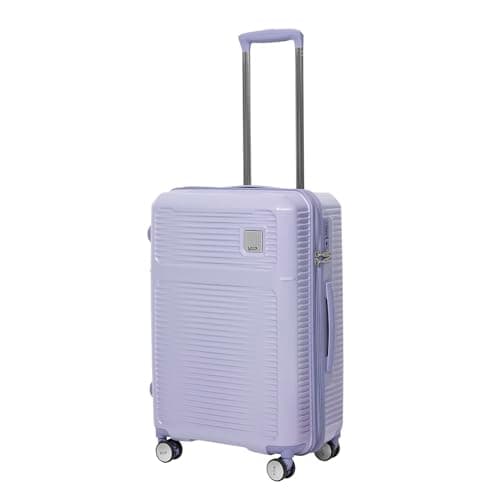 VIP Vero Large Trolley Bag, 77Cm | Anti Theft Zipper with Flushed TSA Lock | Smooth 8 Wheels | 3 Years International Warranty | Lavender