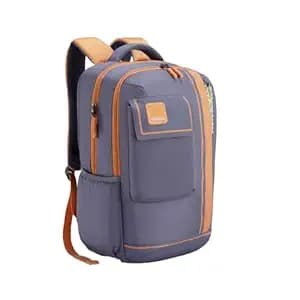 American Tourister Sest 3.0 Style 02 | 30L Backpack | School Bag | 3 Compartments | School & College Backpack for Girls and Boys | Spacious Interiors | Grey | 1 Yr Global Warranty