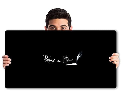 Paper Plane Design Extended Gaming Mouse Pad XXL Large 14"x26" for Home Office Gaming Work (Design-3) 5