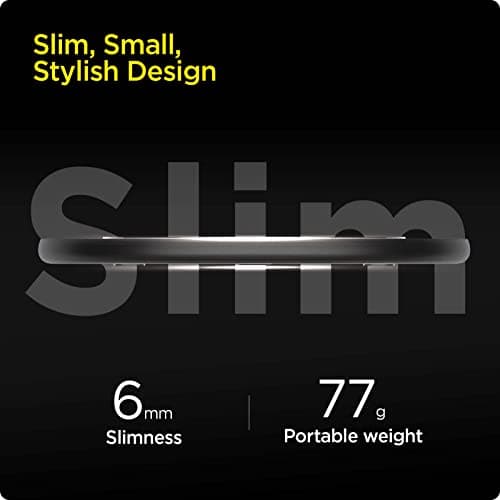 Spigen Wireless Charger 15w, for iPhone 17/16/15/14/13/12, Samsung Galaxy S26/S25/S24/S23/S22, OnePlus, Fast Charging, USB-A to C Cable Included, Non-MagSafe (PF2104) - Black 5