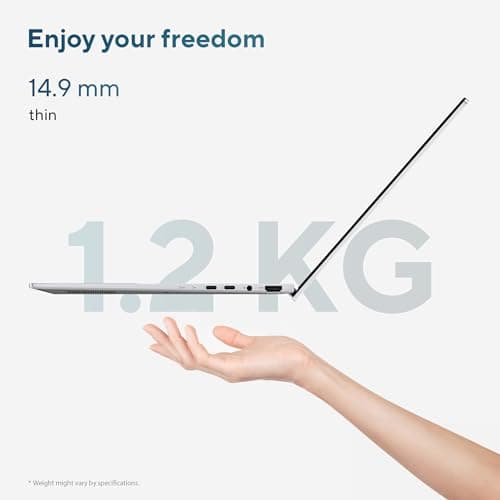 ASUS Zenbook 14 (2026),Intel Core Ultra 5 225H,Intel Arc iGPU,16GB/1TB,FHD+ OLED,Touchscreen,14"(35.5 cm),Windows 11,M365 Basic(1Y)* Office24,Foggy Silver,1.28 Kg,UX3405CA-QL1111WS,Thin & Light Laptop 5