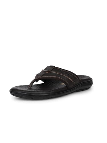 Hush Puppies Men's CHARLES THONG E Brown Sandal's - 10 UK (8744907)
