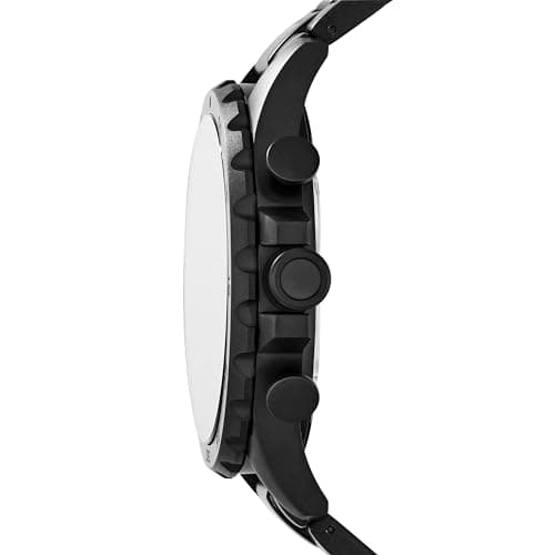 Fossil Nate Chronograph Analog Black Dial Grey Band Men's Stainless Steel Watch - JR1401 3