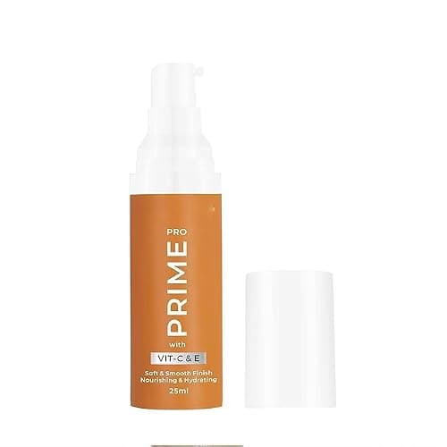 Swiss Beauty Pore Minimizer Primer, Oil Control Makeup Base with Vitamin E and C, 25ml, Transparent