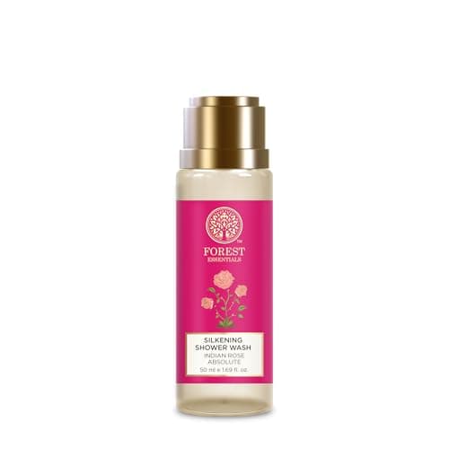 Forest Essentials Indian Rose Body Care Duo Gift Set 100ml (Body Lotion + Body Wash) 4