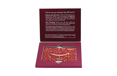 Amazon Pay Gift Card - Maroon Gift Box for Festive/Wedding Gift/Birthday - Rs.500 4
