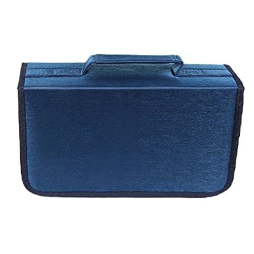 Meadawgs® CD DVD Case Holder Organizer Game Disc Wallet Holder DVD Storage Bag Blue|Computers/Tablets & Networking | Drives, Storage & Blank Media | Blank Media & Accessories