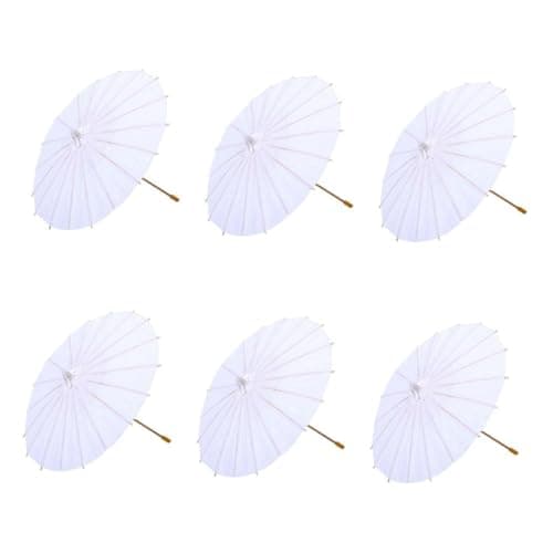 HEAVENGLOW DIY Painting Umbrella White Paper Umbrella for Kindergarten Kids Handicrafts|Kids' Crafts 4