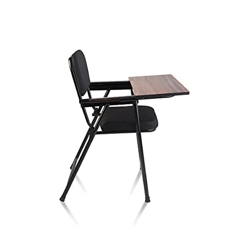 CELLBELL C62 Folding Study Chair with Cushion and Adjustable Writing Pad for All Age for Work from Home, Study, Tutorial, College, School, Classroom, Home, Office, Educational Centre, Black 4