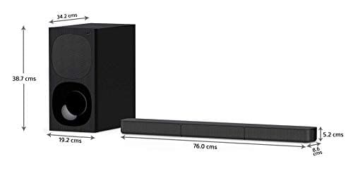 Sony HT-S20R Real 5.1ch Dolby Digital Soundbar for TV with subwoofer and Compact Rear Speakers, 5.1ch Home Theatre System (400W,Bluetooth & USB Connectivity, HDMI & Optical connectivity) 3