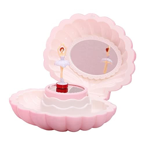 VELURA Small Jewelry Storage Box Jewelry Display Case for Dresser Decoration Pink|1 Jewelry Storage Box (Doll Random)| 1970-Now| Music Boxes | Decorative Collectibles |Collectibles 2