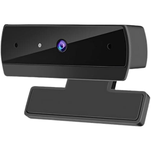 Drumstone1080P USB Webcam with Built-in Microphone, Plug-and-Play Camera for Video Calls, Online Classes, Meetings and Desktop Computers