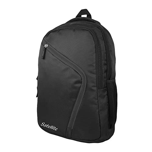 Satellite 30 liter Casual Waterproof Backpack for Men Women Boys Girls Office School College Teens & Students.(Black)