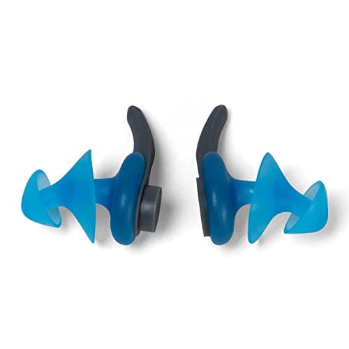 Speedo Unisex Adult Biofuse Secure Fit Ergonomic Design Ear Plug For Men and Women - Blue & Grey