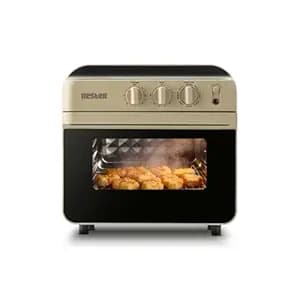 NESTER Full Stack Steamlock™ SS430 Stainless Steel Air Fryer Oven 16L | 1750W Steam + Air Fry | Multi-Function - Air Fryer, Reheat, Bake, Toast, Pizza,and Snacks | Adjustable Temperature & Timer