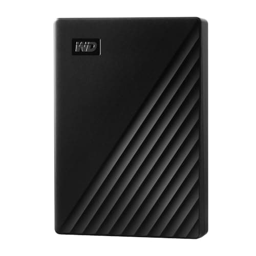 WD Western Digital My Passport 6TB Black - usb3.2_gen_2 Portable Hard Drive with Password Protection and Auto Backup Software