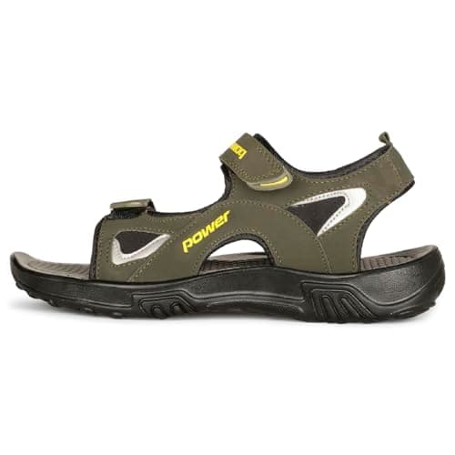 Power Stricker Men's Black Sandals - 8 UK (8616030) 4