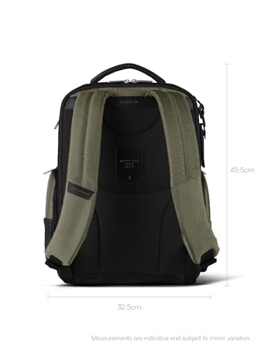 scarters Terminal- 16” Spacious Multi Compartment Backpack Laptop Bag | 24 Litres | (Olive Green) 3