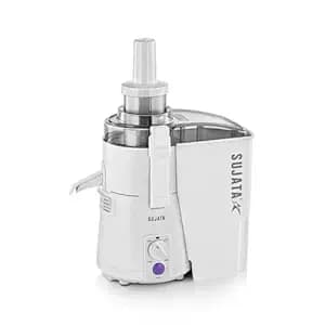 Sujata Powermatic Pro Juicer|900 WattsPowerfull Motor|22000 RPM|Non-Stop 90 Mins Running|Centrifugal Juicer| White