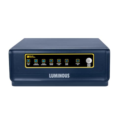 Luminous NXG 1150e Solar Inverter for Home, Office & Shops | 1150VA Pure Sinewave | Intelligent Load Sharing | 3-Year Warranty | Reliable Power Backup | LCD Display | with 36 Months Warranty