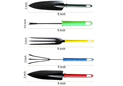 Oblivion Steel Plant Cutter Gardening Scissors Tools - Flower Cutter | Garden Scissors, Pruning Seeds, Grass Cutter, 18cm (Multicolor) 4