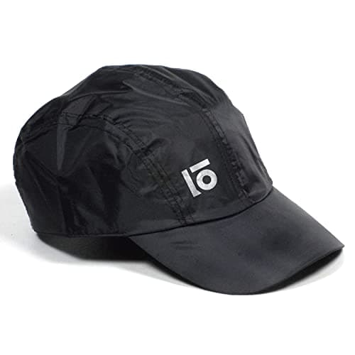 lowercase Unisex Polyester Waterproof Caps, Water Resistance, Rainy Season Men Caps for Monsoon Season Black, Free Size