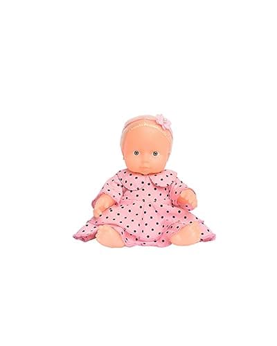EL FIGO Real Looking Soft Doll for Kids - Toy for Kids in Pink Dress with Hair Rotatable Arms & Legs (28 c.m Height) 3