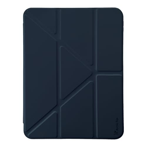 Arctic Fox Smart Folio Case for iPad Air 11 inch M3/M2 2025/2024, iPad Air 5th/4th Gen Case 10.9 Inch, Trifold Multi Angle Stand, Pencil Holder, Auto Wake/Sleep, Durable Protection, PU+PC+TPU, Blue